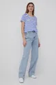 Frieda & Freddies t-shirt in cotone blu