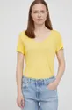 żółty Frieda & Freddies t-shirt