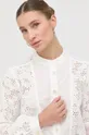 білий Бавовняна блузка Custommade