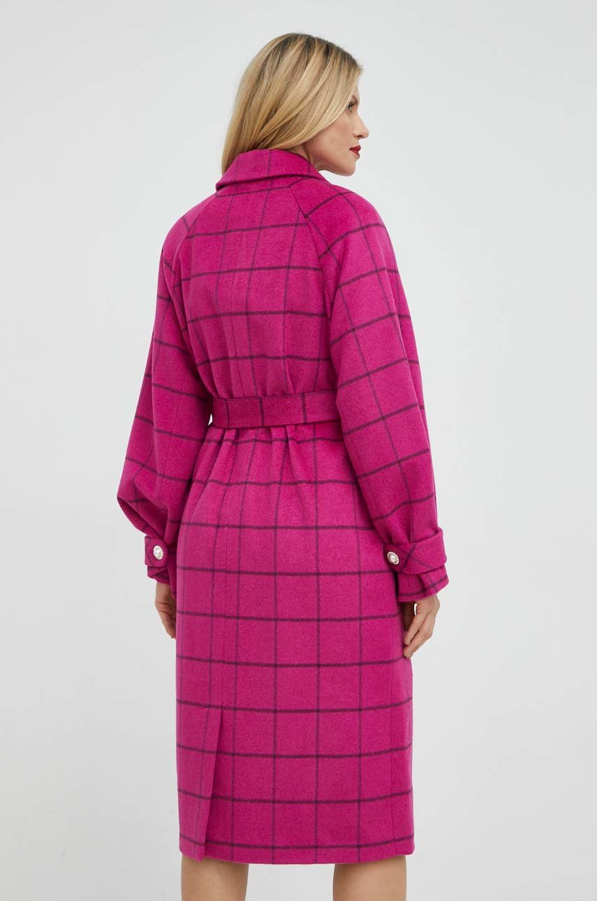 Custommade palton de lana Isabel  Materialul de baza: 50% Acril, 50% Lana Captuseala: 55% Poliester , 45% Viscoza