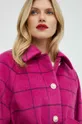 ružová Vlnený kabát Custommade Isabel
