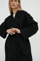 μαύρο Μάλλινο παλτό Silvian Heach