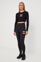 LaBellaMafia legginsy treningowe Go On 25579 czarny ZW22