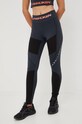 LaBellaMafia legginsy treningowe wzorzyste szary LB.25621