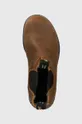 hnedá Kožené topánky chelsea Blundstone 1911