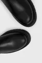 μαύρο Δερμάτινες μπότες τσέλσι Liviana Conti A2wc24 Y69-0