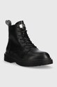 GOE cizme de piele II2N4106.BLACK negru ZW22