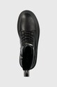 GOE cizme de piele negru II2N4106.BLACK