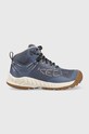 Keen pantofi Nxis Evo Mid Waterproof sintetic albastru 1026682