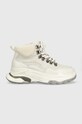 Sneakers boty GOE semišová kůže béžová KK2N4097.OFFWHITE