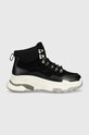 GOE buty skóra zamszowa czarny KK2N4098.BLACK