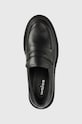 Wojas mocasini de piele negru 4618651
