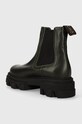 Încălțăminte Charles Footwear ghete chelsea de piele Mey Mey verde