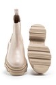 Кожени боти челси Charles Footwear бежов Mey