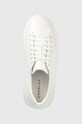 Charles Footwear sneakers din piele alb Lara