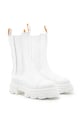 Велурени боти челси Charles Footwear Clova бял ZW22