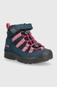 Дитячі черевики Keen Hikeport 2 Sport Mid Wp 1026605 блакитний ZW22