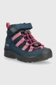 Дитячі черевики Keen Hikeport 2 Sport Mid Wp блакитний