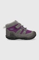 Keen buty zimowe dziecięce tekstylny fioletowy 1026741