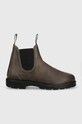 Шкіряні черевики Blundstone 1469 лицьова шкіра сірий 1469.STL.GREY.M