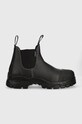Kožené kotníkové boty Blundstone 910 casual černá 910.Black