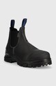 Kožené kotníkové boty Blundstone 910 910.Black černá ZW22