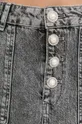 szary Custommade spódnica jeansowa Sagal