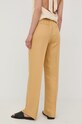 Oblečenie Nohavice s prímesou ľanu Herskind 4433840 béžová