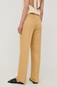 Oblečenie Nohavice s prímesou ľanu Herskind 4433840 béžová