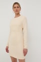 Herskind sukienka 4421736 beżowy ZW22