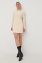 Odzież Herskind sukienka 4421736 beżowy