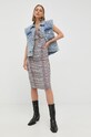 Notes du Nord sukienka 12732. multicolor ZW22