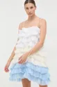 білий Шовкова сукня Custommade