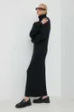 Vlnené šaty Herskind Tipp Knit Dress čierna
