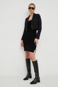 Шерстяное платье Herskind 4517886 чёрный ZW22