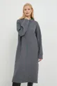siva Obleka s primesjo kašmirja Liviana Conti Ženski