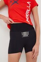 LaBellaMafia pantaloni scurți de antrenament tricotaj negru 25362