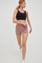 JOYINME pantaloni scurți de yoga Rise tricotaj roz Szorty.Rise