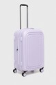 Mandarina Duck walizka LOGODUCK + 76x36x33 cm P10SZV32 fioletowy SS24
