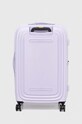 Akcesoria Mandarina Duck walizka LOGODUCK + 76x36x33 cm P10SZV32 fioletowy