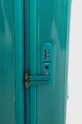 Mandarina Duck walizka LOGODUCK+ GLITTER 76x36x33 cm turkusowy P10GXV24