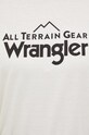 Wrangler t-shirt ATG WC5FGEM22 beżowy