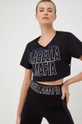 czarny LaBellaMafia t-shirt Damski