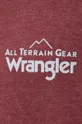 bordowy Wrangler t-shirt ATG