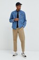 Бавовняна футболка 47 brand Mlb New York Yankees BB017TEMBRT562256JK чорний AW23
