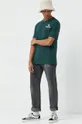 Хлопковая футболка Volcom зелёный