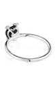 Tous anello Argento 925 placcato oro, Onice