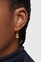 Stříbrné pozlacené náušnice Tous zlatá 1004009100