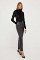 Silvian Heach bluza CVA23067TS negru ZW23