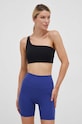 Modrček za jogo JOYINME Heat Ribbed Stanik.Heat.Ribbed črna ZW23
